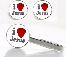 Jesus Clips & Cuff-links Set