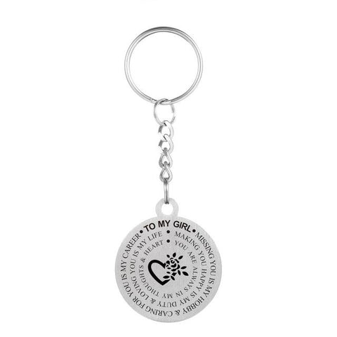 Inspirational Engraved Pendant Jewelry