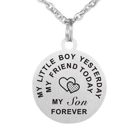 Inspirational Engraved Pendant Jewelry