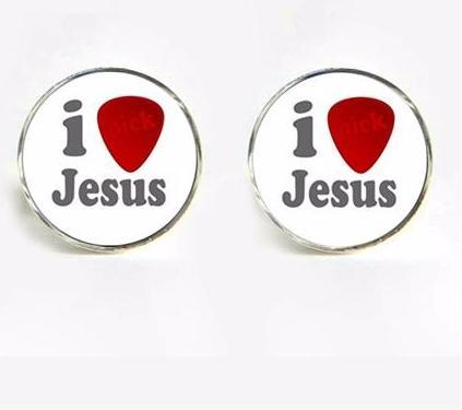 Jesus Clips & Cuff-links Set