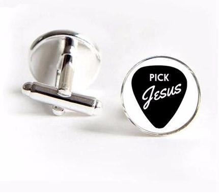 Jesus Clips & Cuff-links Set